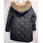 Ralph Lauren  Quilted Puffer Down- Waterfowl Coat Faux Fur Hood Women's Medium Photo 7