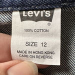 Levi's  Vintage 90s Denim Shorts 9” Womens Seamed Size 12 Hi-Rise Bermuda EUC Photo 5