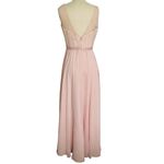 Morilee by Madeline Gardner Blush Pink Lace Long Gown Dress Size 10 Photo 10
