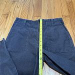 Jenni Kayne  Cotton Corduroy Ranger Straight Leg Trouser Pants Dark Gray Size 6 Photo 10