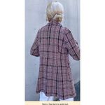 SheIn Plaid Pattern Flap Detail Double Breasted Tweed Blazer size M or 6 Photo 1