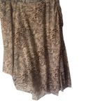 Rampage Y2k Women's Size Small Mob Wives Cheetah Print Tiered Chiffon Skirt Photo 4