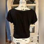 Free People Run In The Sun Solid Tee Black Size L Photo 5