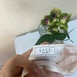 Sage the label linen skirt Photo 1