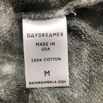 Daydreamer  Green Tie Dye Oversized French Terry Cotton Hoodie Size Mediu… Photo 4