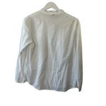 J.Crew White Popover Ruffle Top in Swiss Dot Women's Size Small New Photo 5