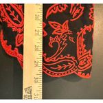 Chico's  3 US XL Womens Black Red Embroidered Beaded Jacket Paisley Holiday Photo 8