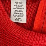 Neiman Marcus Vintage NWT  Ami Knits Color Block 90’s Knit Sweater Dress Size 12 Photo 11