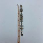 Isabel Marant  Elegant Gold and Silver Crystal Bracelet Leaf Photo 3