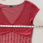 Athleta  Burgundy Patterned Mini Dress Photo 3