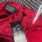 Gentle Warm Red Evening Dress Photo 4