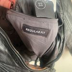 MAURITIUS Lany Leather Moto Jacket Black Size M Photo 9