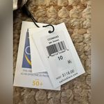 Calvin Klein Black and White Zebra Print One Piece Swimsuit size 10 NWT Photo 2