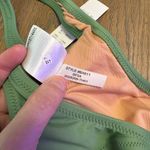 J.Crew Green Heritage Scoopneck Bikini Top 90s Medium Swimsuit Resortwear Photo 8