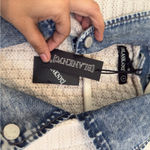 BLANK NYC  Last Call Mixed Media Cardigan Photo 12