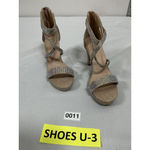 Top Moda Woman’s NWOT Strappy Slip On Platform Sandals 6.5 Rose Gold Rhinestones Photo 2