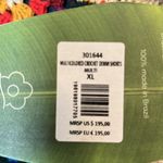 Farm Rio  Multicolored Crochet Denim Shorts Photo 6