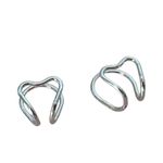 Silver Heart Non Piercing Ear Cuff Earring Photo 1