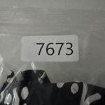 Diane Von Furstenberg DVF  Wrap Dress XS Black White Geometric Italy 1970 Vintage Photo 9