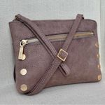 Hammitt  Nash Small Leather Crossbody Grey Natural/Brushed Gold Photo 2