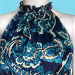 Nicole Miller  Halter Neck Midi Dress Women’s Size XS Soft and Silky! Photo 5