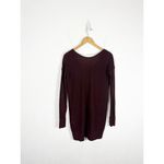 Lululemon The Sweater Life Burgundy Knit Jumper Large Heathered Bordeaux Drama Photo 14