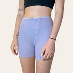 SKIMS  Pointelle Hot Shorts in Lavender Size Large Photo 0