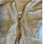 Juicy Couture 3/4 Sleeve Gray Full Zip Sweatshirt dress size L Photo 3