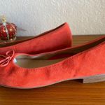 Ara Scout Bow Ballet Flats Luftpolster Orange Size 9 Photo 0