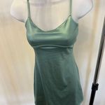 Altar'd State Altar’d State Spaghetti Strap Sleek Green Satiny Slip Bodycon Dress NWOT Photo 0