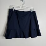 Tommy Bahama Golf Women's Active Skort Flounce Skirt Golf Navy Blue Large Photo 2