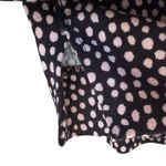 Talbots Hampshire Ankle Pants Womens Size 12 Petites Black Pink Dots Polka Dot Photo 8