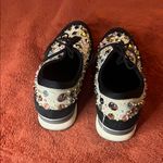 Vaneli Embellished Black and Cream Women's Sneakers Size 8 Photo 1