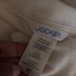 Jockey Cream Side Slit Top NWT Size M Photo 3