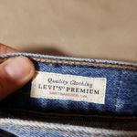 Levi's  Womens Wedgie Frayed Jeans Size 32 Blue Denim Button Fly NWT High Waist Photo 10