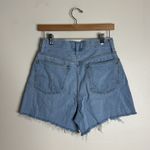 Madewell  ladies the momjean denim cutoff shorts size 26 cute Photo 7