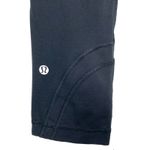 Lululemon Womens Run Inspire Crop II Luxtreme Leggings Zip Pocket Black Size 4 Photo 4
