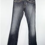 Vervet Flying Monkey Dark Wash Black Cotton Blend Denim Bootcut Jeans Women's Size 1 Photo 8