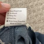 Buenos Ninos Blue & White Tie Dye Boho Wide Leg Jumpsuit Size M Photo 7