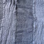 Maje  Blue Wool Scarf Photo 3