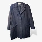Worthington Vintage 90s  Wool Blend Charcoal Peacoat Women’s Size 16 Photo 1