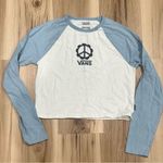 Vans  We Grow Antique White Long Sleeve T-Shirt Women’s Small Photo 1