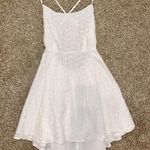 White Fit and Flare Dress Photo 3
