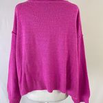 Lumière New Boxy Pocket Pullover Sweater Pink Photo 10