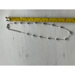 Faux Pearl Necklace Delicate‎ Minimalist Jewelry White Photo 3