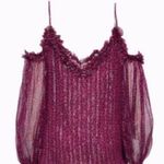 Stella McCartney  Women Polka Dot Blouse raspberry colored size 6 Photo 1