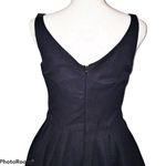 Taylor Black Fit and Flair Strapless Dress Size 2 Photo 3