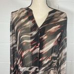 Hinge  Long Sleeve Peplum Blouse Photo 1