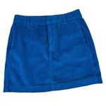Urban Outfitters NWT BDG Wide Wale Corduroy Mini Skirt Blue Pockets Size Small Photo 5