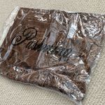 NEW  Scarf Wrap Tassles Black Brown 55% Pashmina 45% Silk SEALED Photo 2